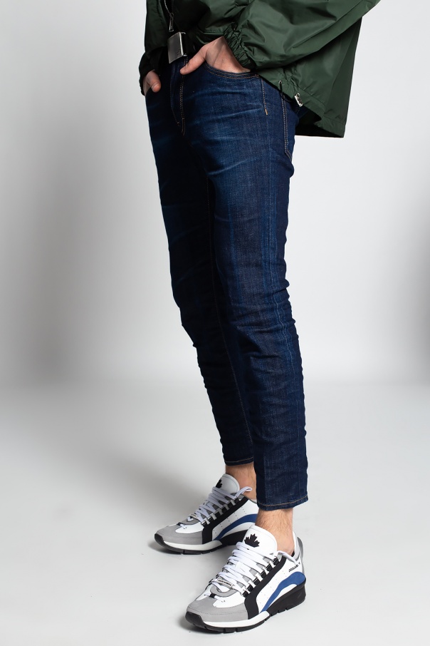 SchaferandweinerShops GB - logo skinny jeans Schwarz